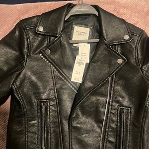 Sexy Leather Jacket! Brand new from A&F!